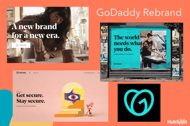 GoDaddy's major rebrand in 2020